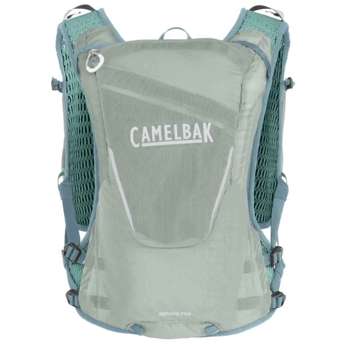 Camelbak Zephyr Pro Vest 1L Running Hydration Pack - Pigeon / Blue Surf