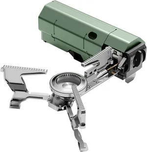 Camping Cassette Stove 2670W Portable Folding Gas Stove Outdoor Hiking BBQ Travel Cooking Grill Cooker Gas Burner Heating System