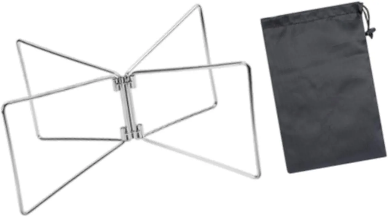 Camping Foldable Cooler Stand Steel Material for Outdoor Activities Portable with Carry Bag Ice Box Holder