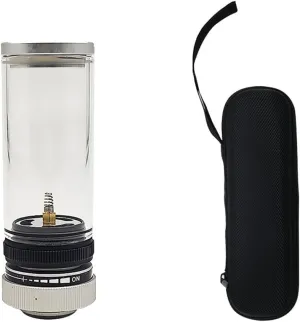 Camping Gas Lantern, Outdoor Camping Gas Lamp Portable Lantern With Stove Interface For Outdoor Camping Hiking Fishing(No gas Box White)