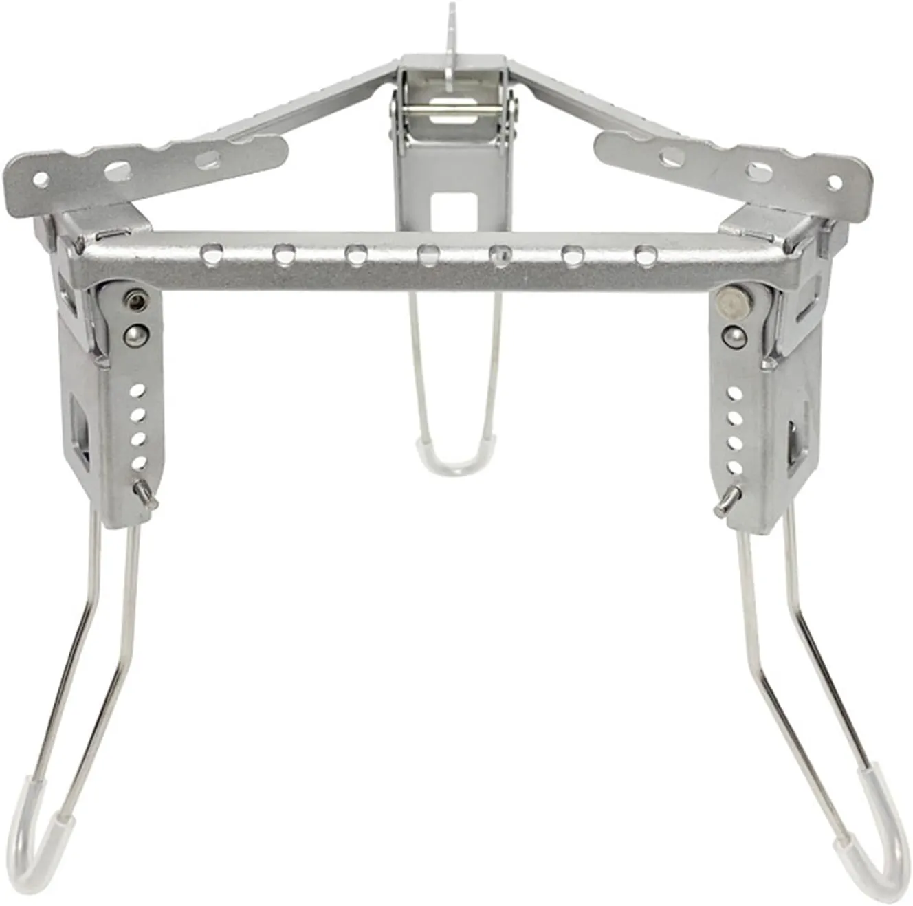 Camping Grill Stainless Steel Barbecue Stove Rack Outdoor Camping Folding Bracket Portable Travel Barbecue Holder Stove Stand
