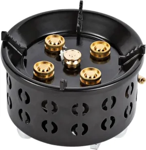 Camping Stove Portable Gas Propane and Coal Stove Windproof Compatible With Outdoor Cooking and Picnic Lightweight and Compact Electronic
