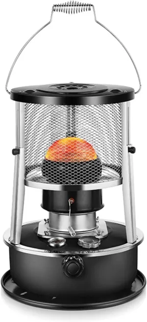 Camping Stove Stainless Steel Kerosene Gas Cooker Space Heater Foldable Tent Emergency Heater/Black