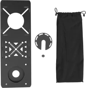 Camping Table Board Stainless Steel Portable Plate Top for IGT Series 2 in 1 SOTO 310 Spider Stove Accessories