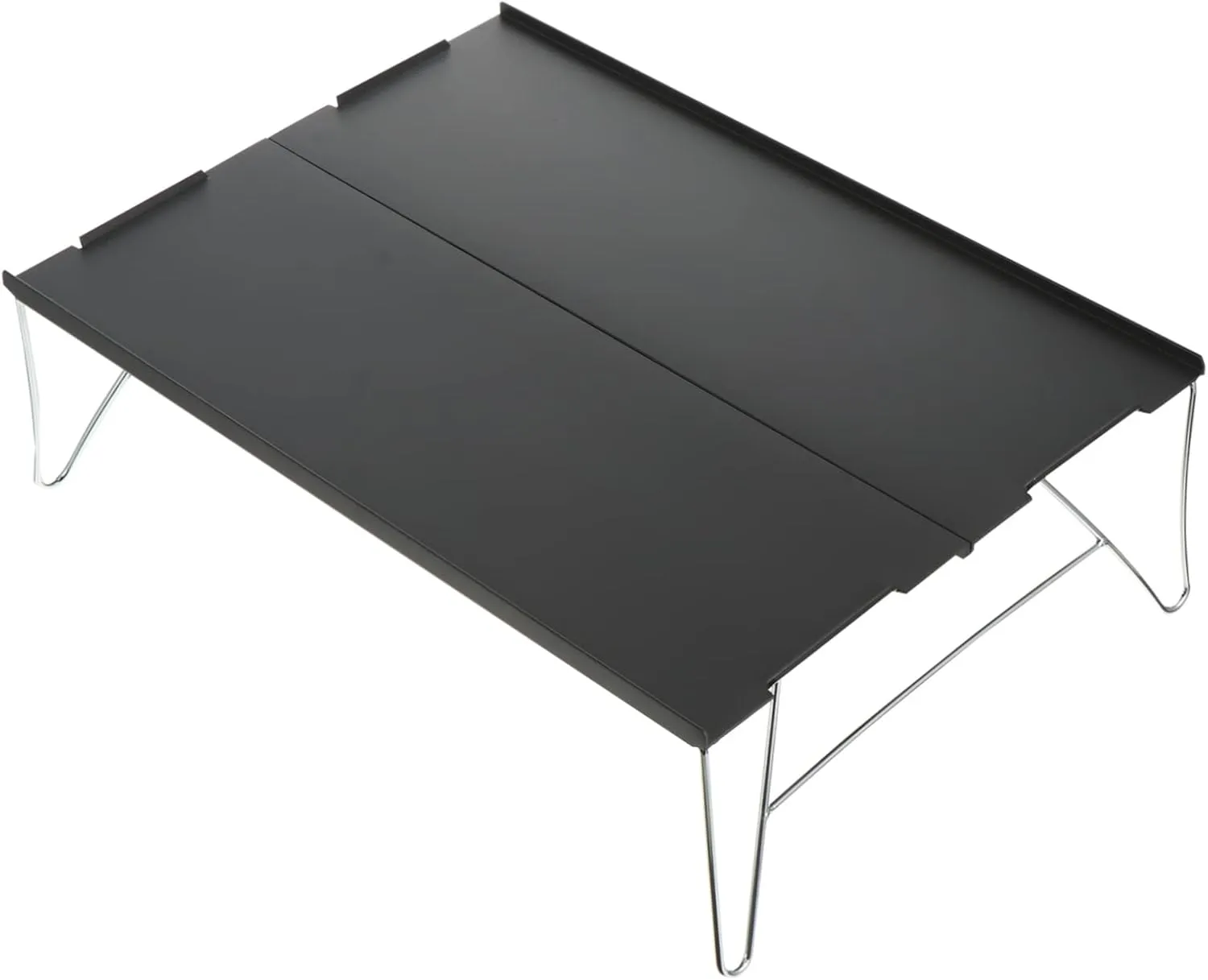 Camping Table Portable Aluminum Alloy Outdoor Picnic Table Lightweight Design for Beach Camping Climbing Easy Setup High Load Capacity