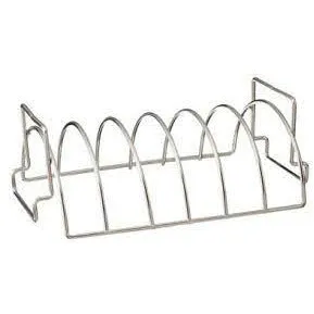 Charcoal Companion Stainless Steel Reversible Rib and Roast Rack