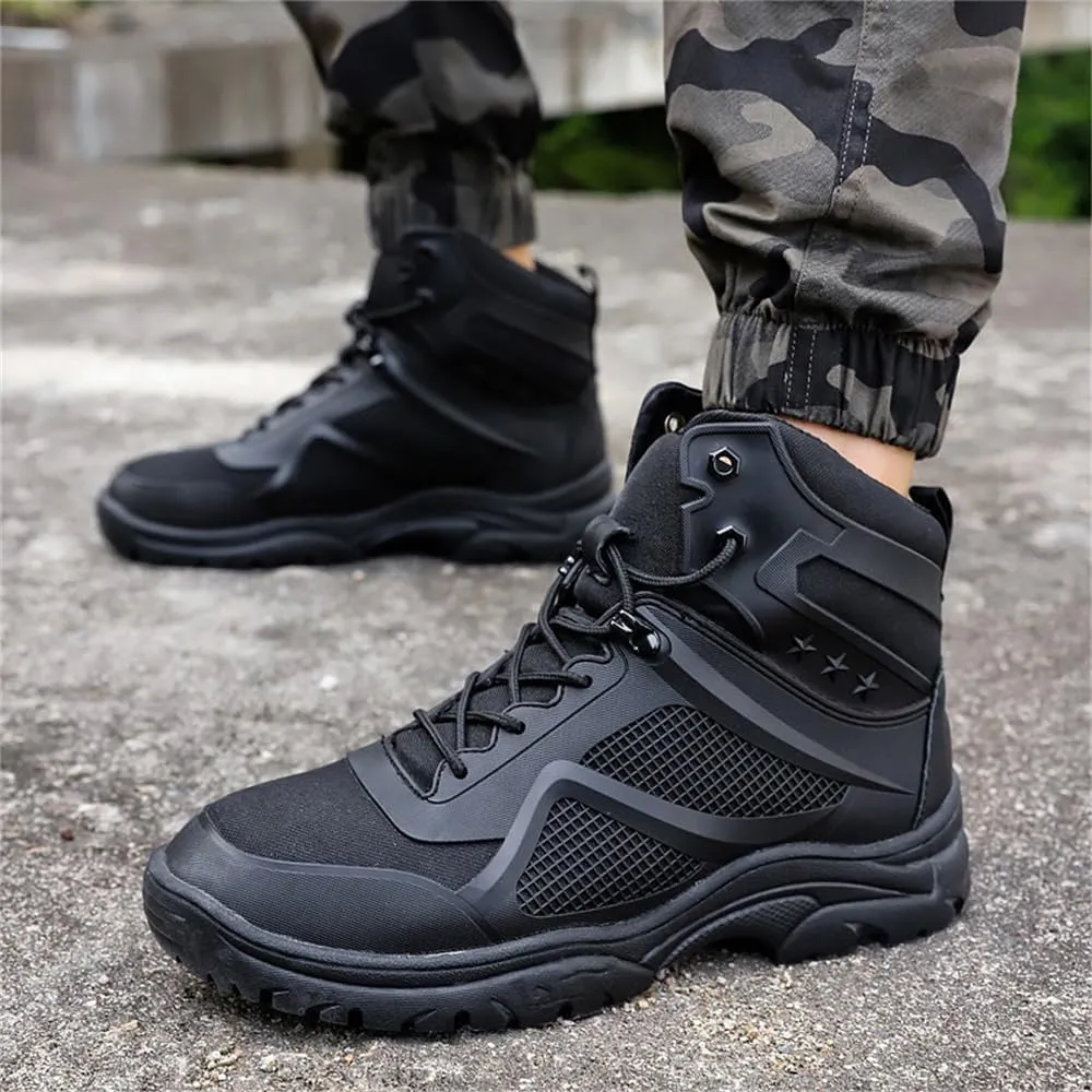CHUUMEE Men's Waterproof Hiking Boots Anti-Slip Lightweight Breathable Durable Outdoor Shoes High-Cut Fishing Climbing Working Trekking