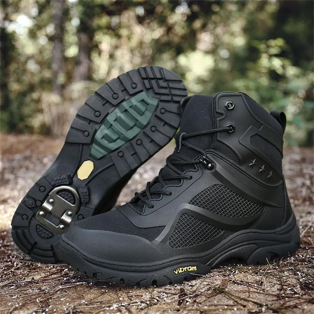 CHUUMEE Men's Waterproof Hiking Boots Anti-Slip Lightweight Breathable Durable Outdoor Shoes High-Cut Fishing Climbing Working Trekking