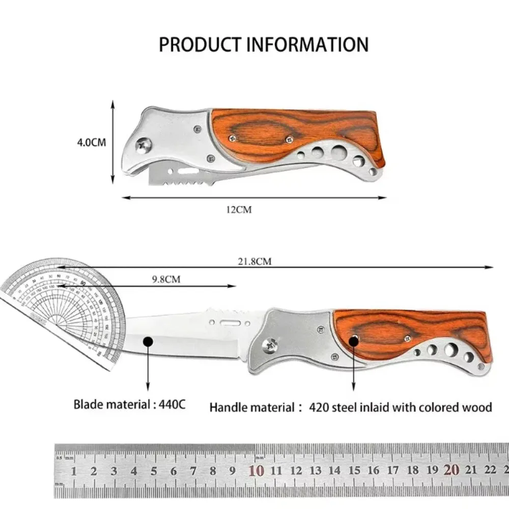 Classy Nylon AK47 Folding Multi-Purpose LED Light Tactical & Knife Festive offer Sheath with Blade Survival –