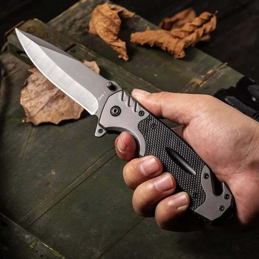 CNC Cutting Folding Knife for Survival and Tactical Use