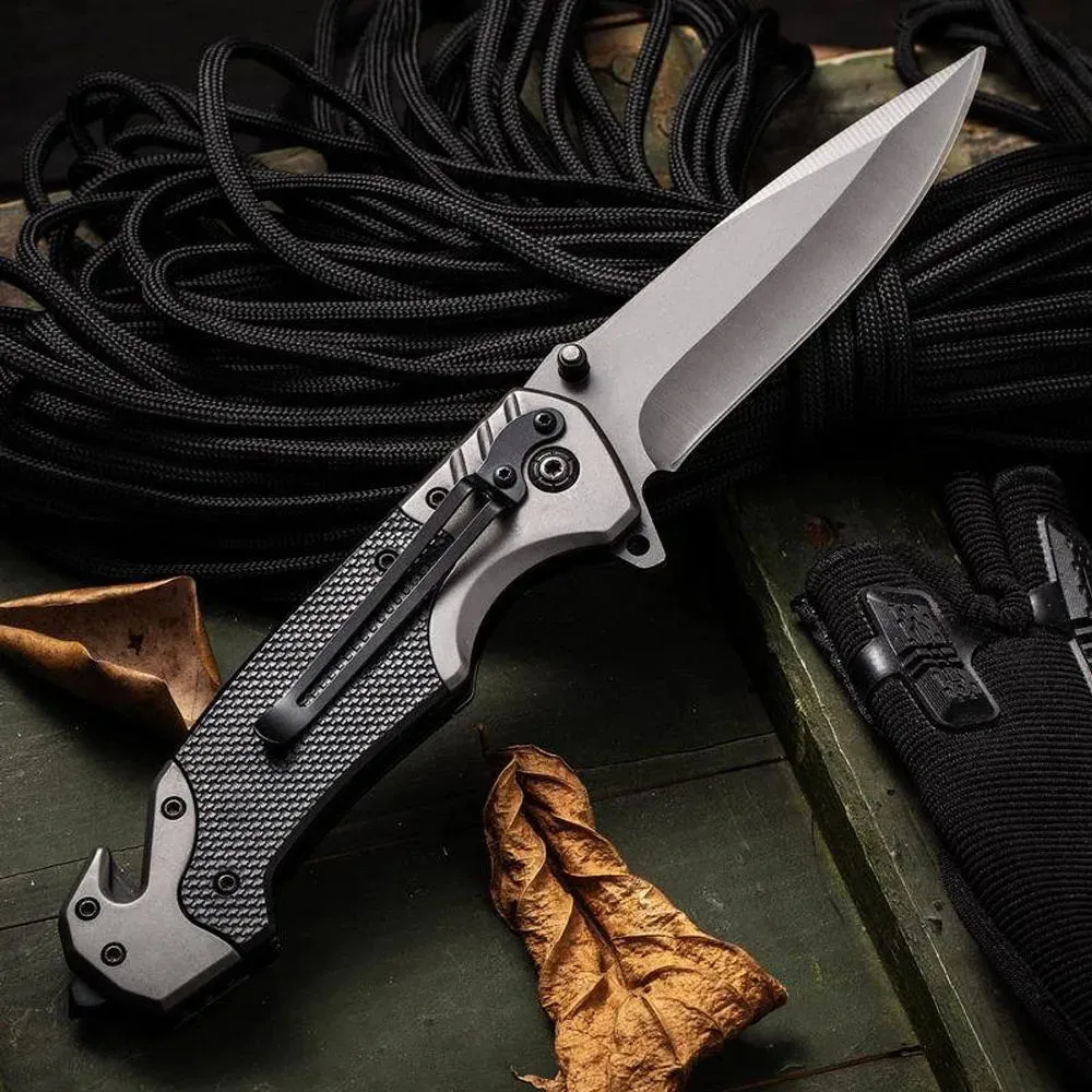 CNC Cutting Folding Knife for Survival and Tactical Use