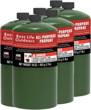 Coleman Propane Cylinders - 16 Oz (6 Pack)