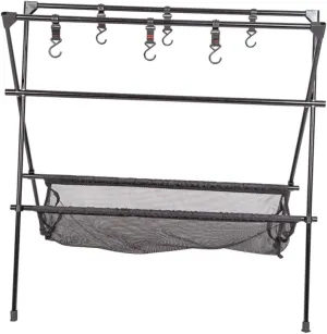 Collapsible BBQ Rack Camping Cooking Set Sturdy Camping Grate Portable Tripod Grill Stand Outdoor Picnic Sundries Rack