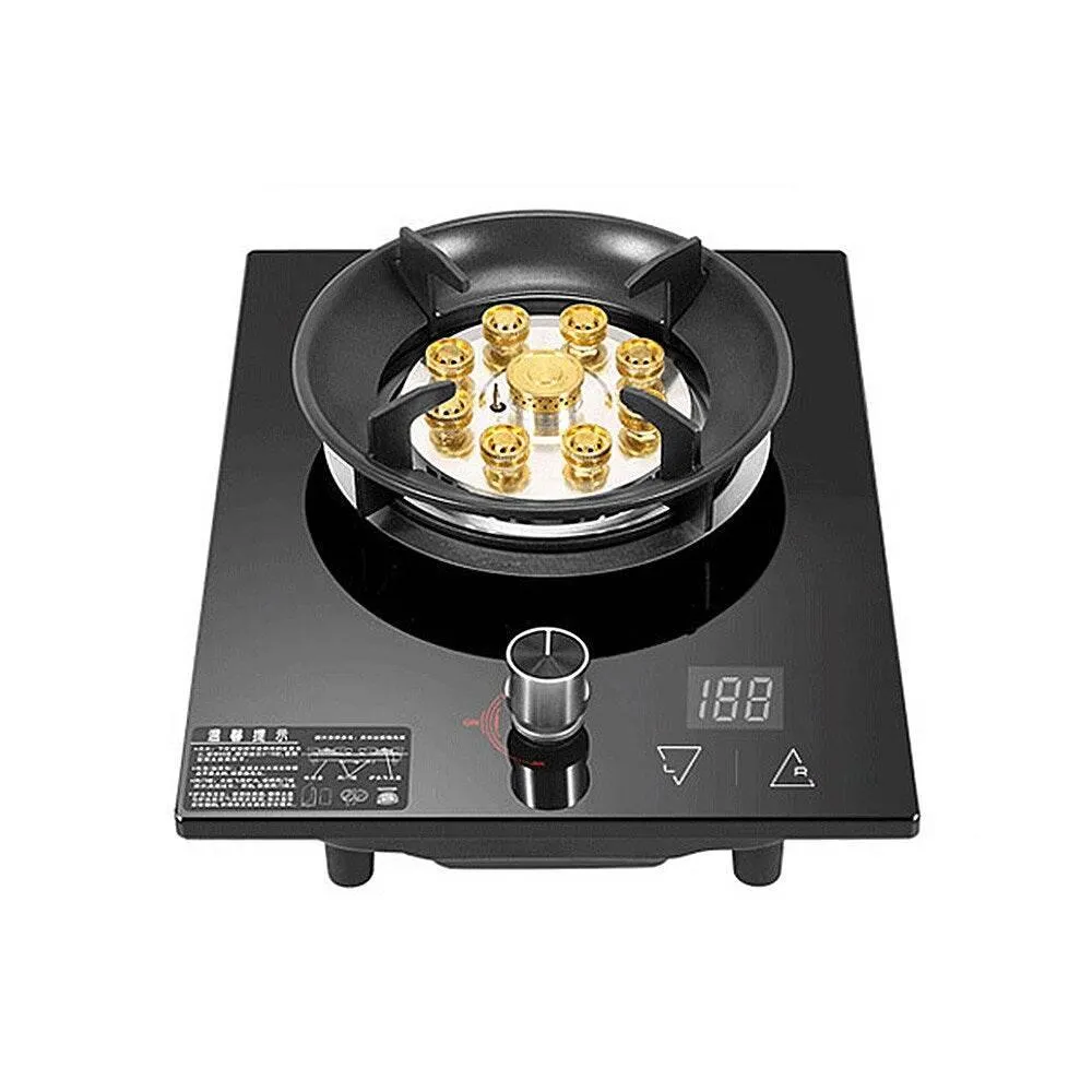 Compact Gas Stove - Portable Single Panel Cooktop