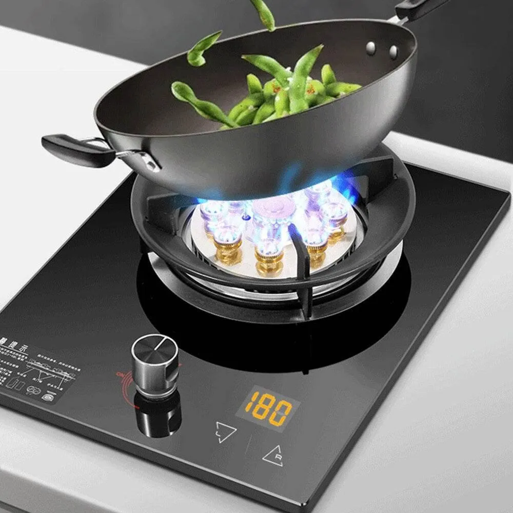 Compact Gas Stove - Portable Single Panel Cooktop