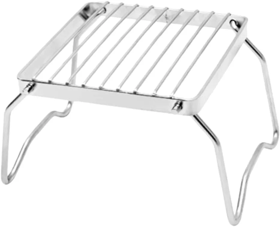 Compact Portable Grill for Camping Propane Mini Barbecue Grilling Rack Accessories Easy Assembly