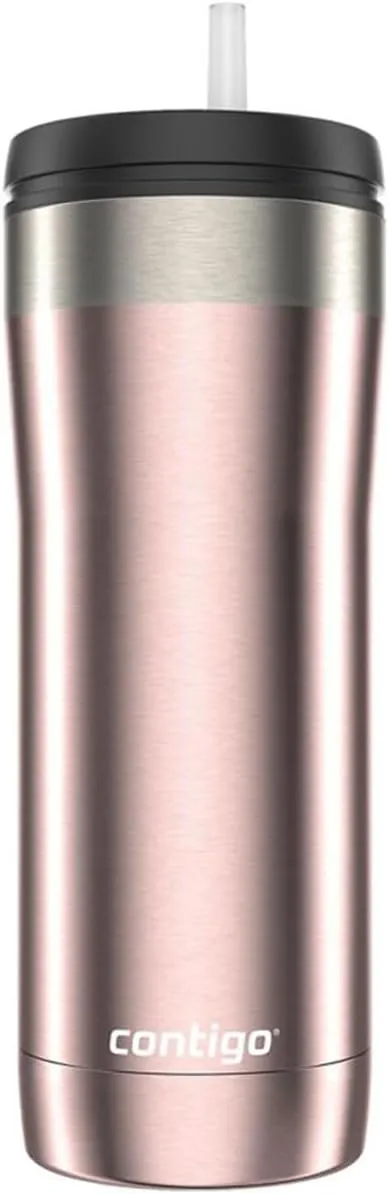 Contigo 24 oz. Uptown Dual-Sip Insulated Stainless Steel Tumbler - Macchiato
