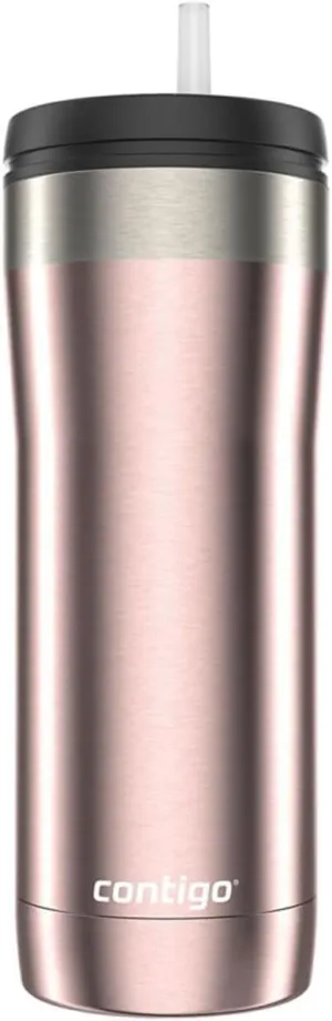 Contigo 24 oz. Uptown Dual-Sip Insulated Stainless Steel Tumbler - Macchiato