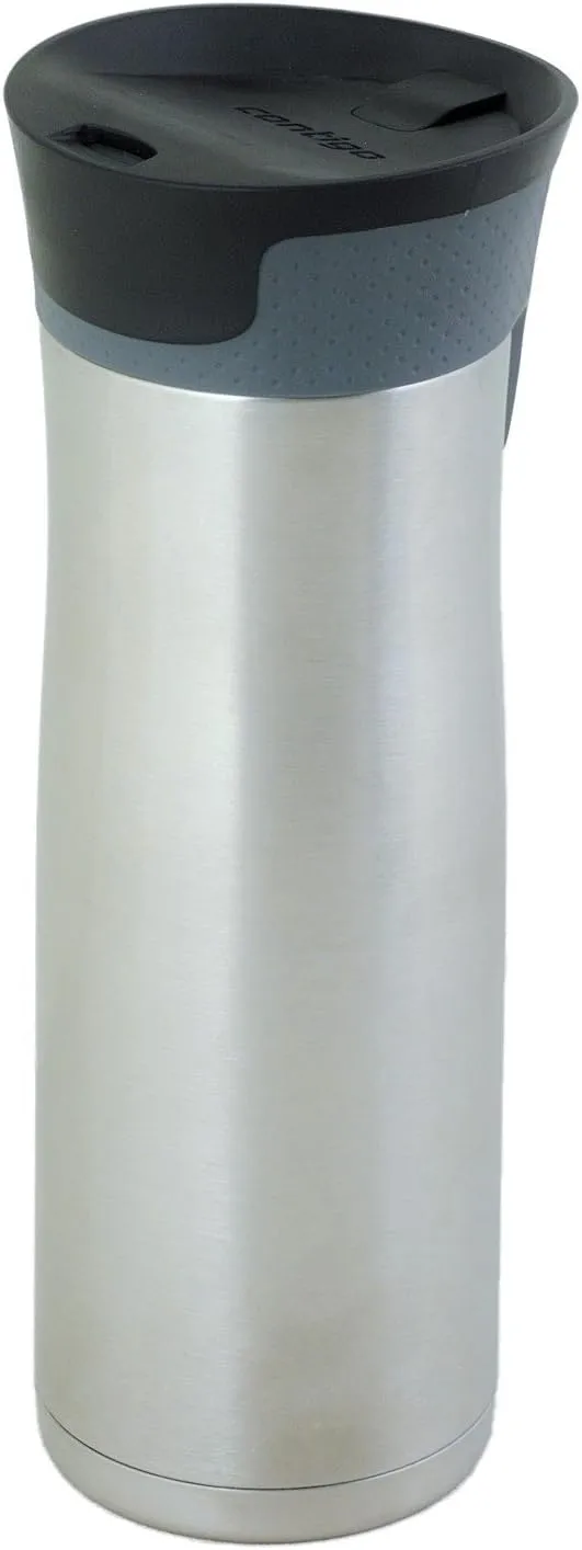 Contigo West Loop 20oz Stainless Steel Vacuum-Insulated Travel Mug, Spill-Proof, Keeps Drinks Hot for 5 Hours, Cold for 12 Hours, Perfect for Commuters and Travelers