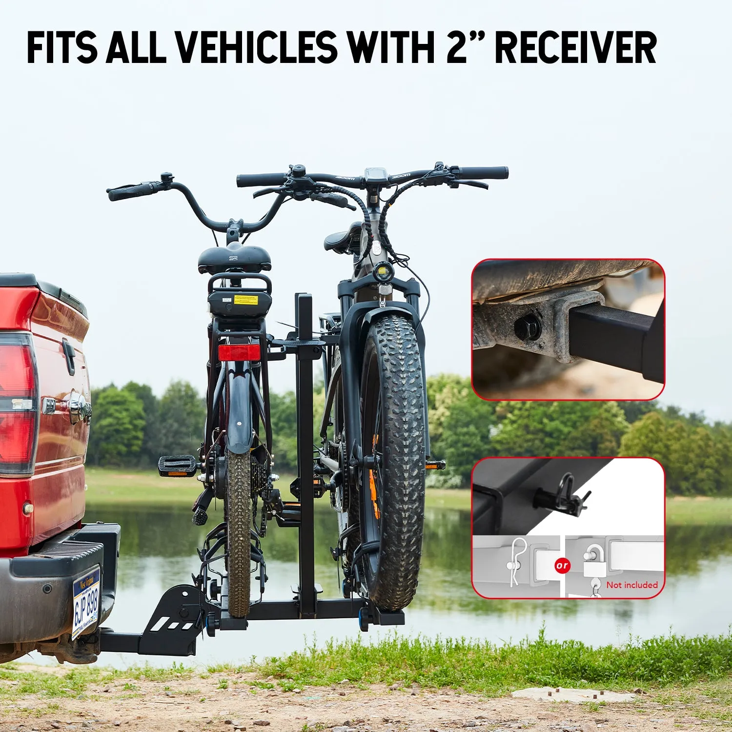 CRAVOT FELLOW Foldable Hitch Bike Rack
