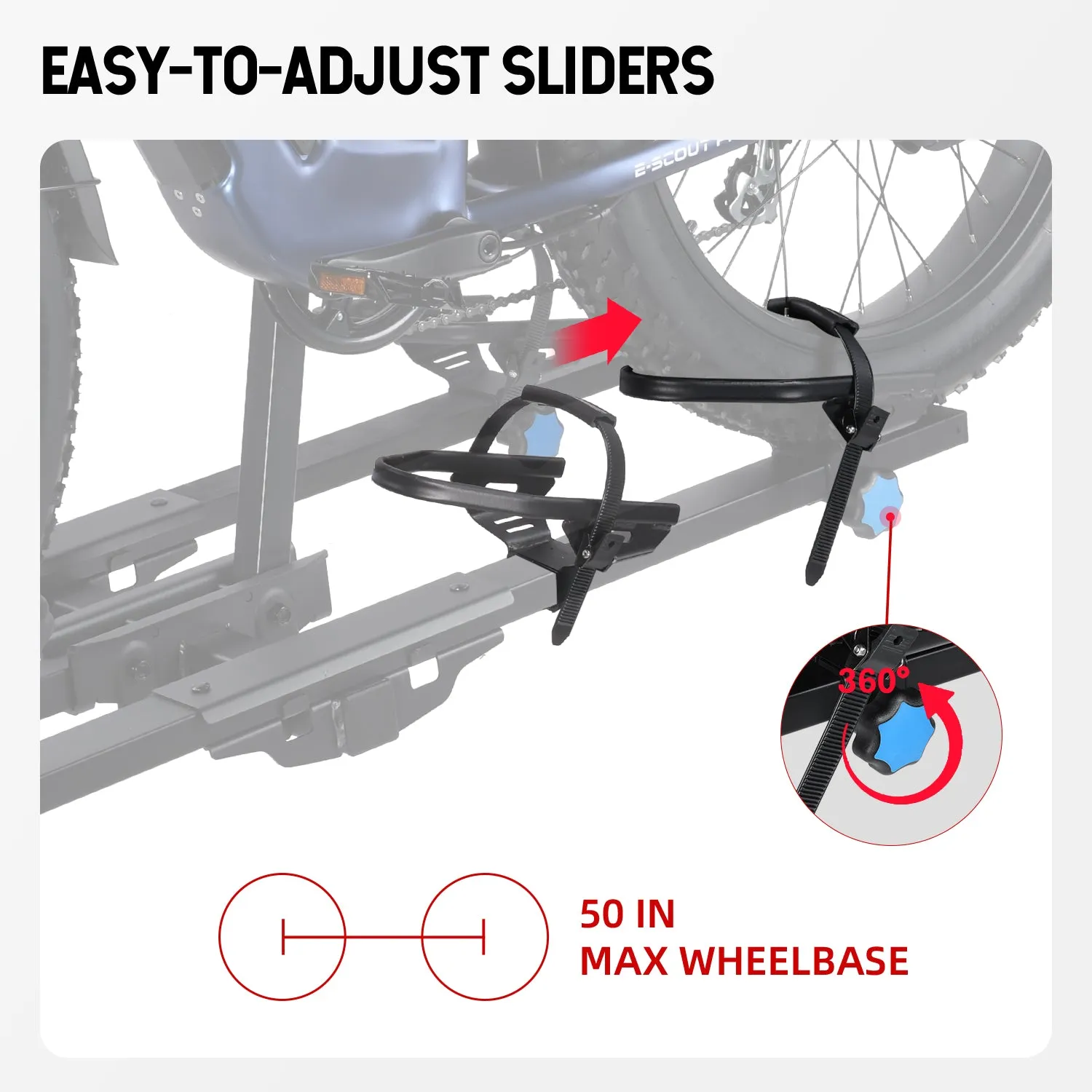 CRAVOT FELLOW Foldable Hitch Bike Rack