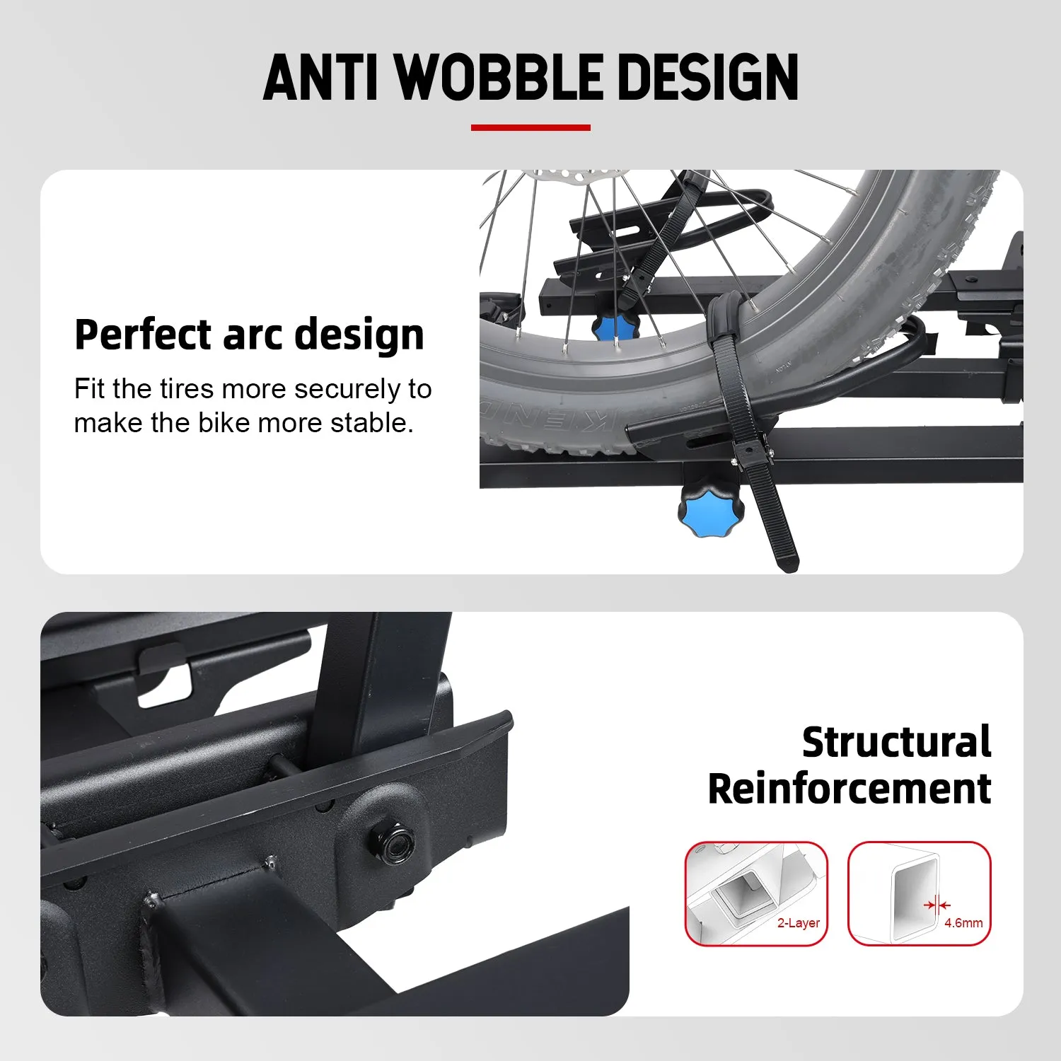 CRAVOT FELLOW Foldable Hitch Bike Rack