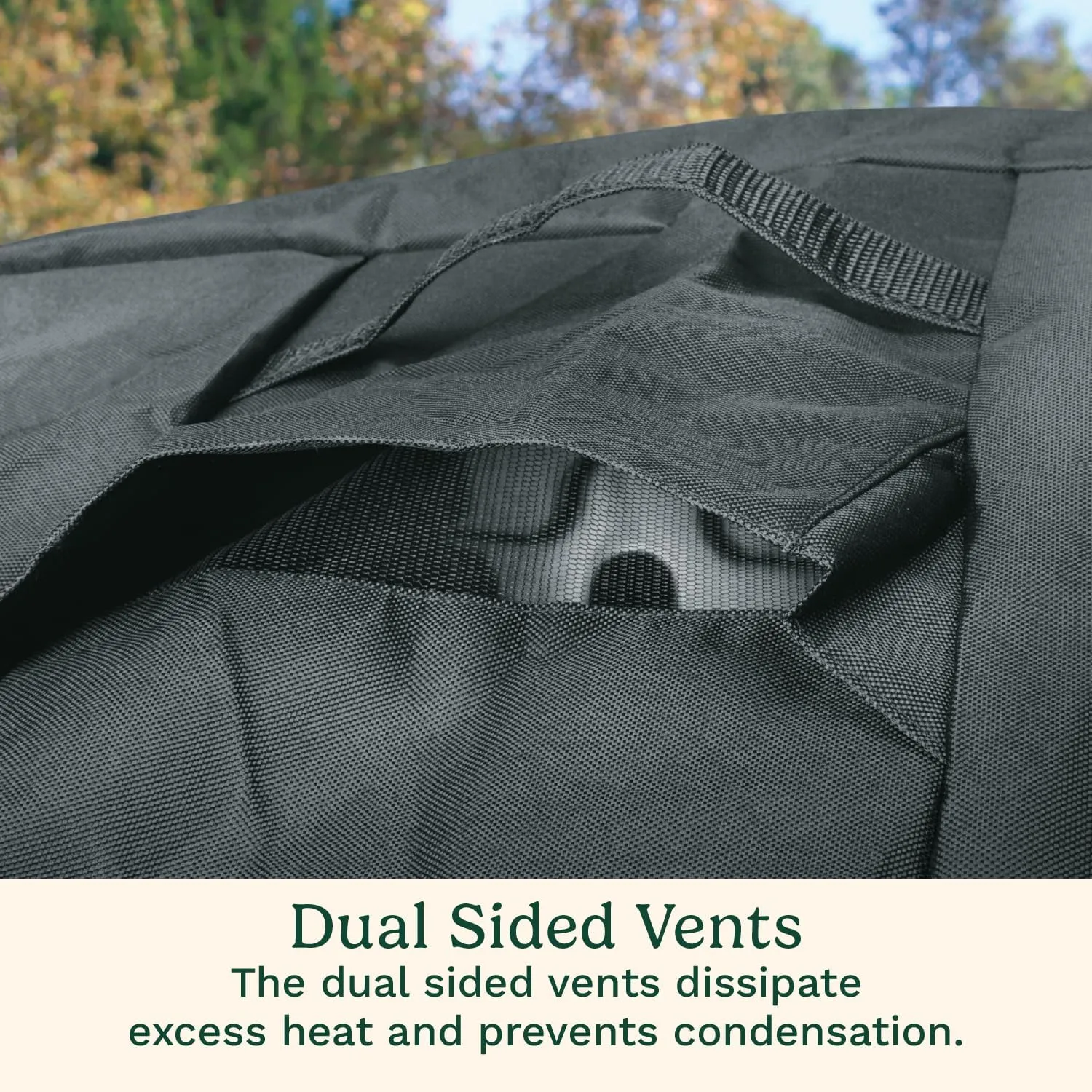 Cuisinart Heavy-Duty 4-5 Burner Gas Grill Cover, Fade, UV and Weather Resistant, Durable and Convenient All Weather Cover with Drawstrings and Buckle Straps