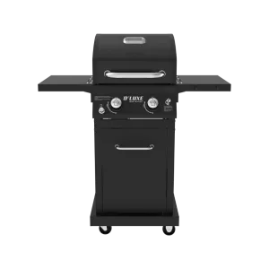 DEluxe 2-Burner Grill in Black