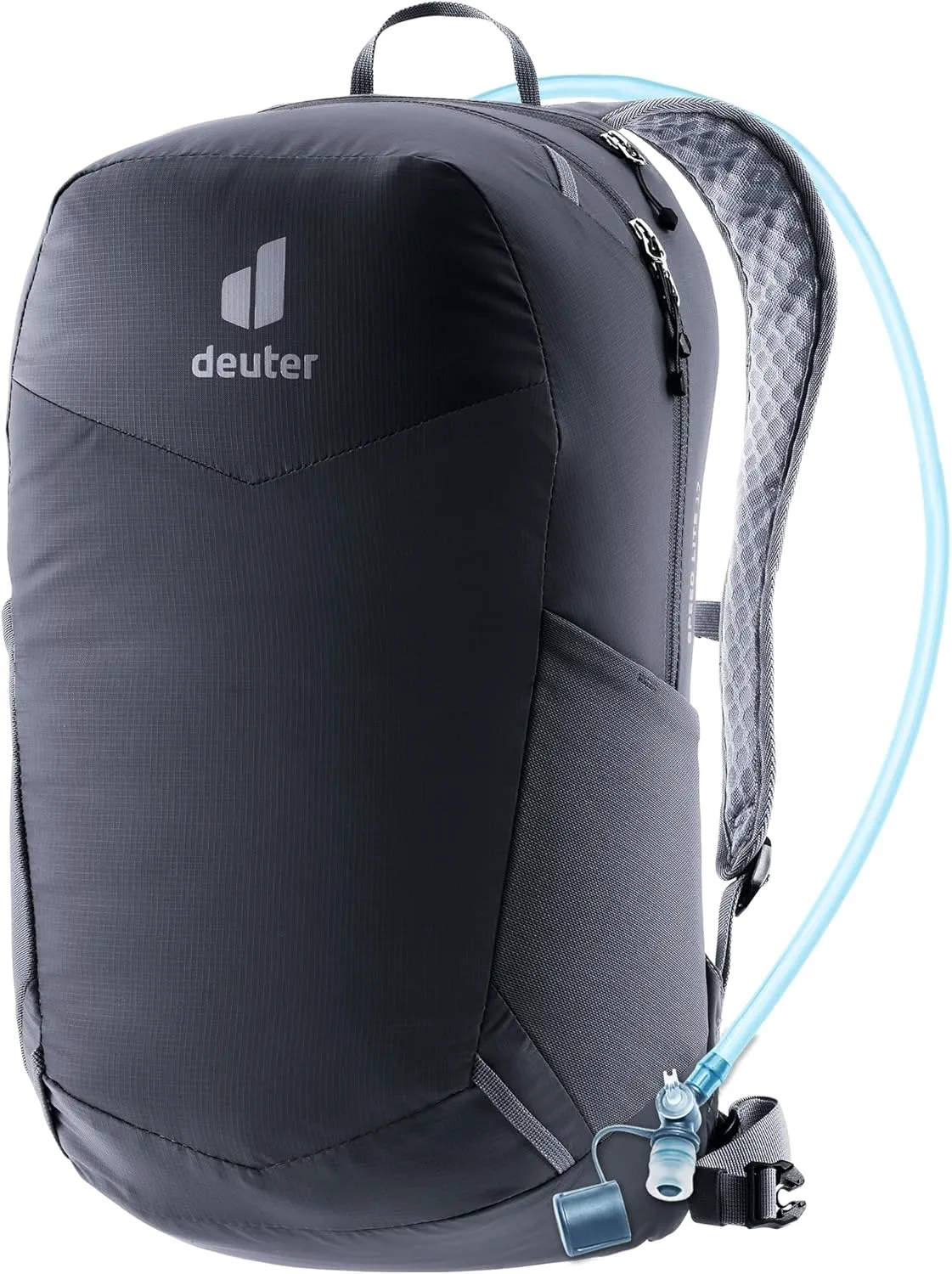 Deuter Speed Lite 17L, Lightweight Hiking and Multi-Sport Backpack with 2L Hydration Bladder, 17 Liter - Black