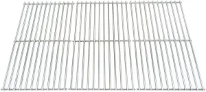 Direct store Parts DS115 19 1/4" Solid Rod Stainless Steel Grill Grates Replacement for Brinkmann, Charmglow and Jenn Air 720-0337,720-0512,Kirkland 720-0193 720-0432,720-0025, 720-0108, Set of 3