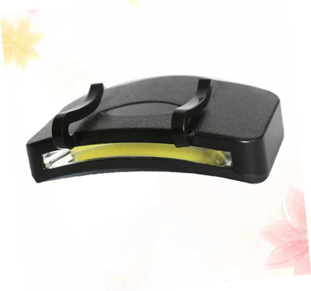 DOITOOL 4pcs Mini Clip Light Cob Clamp Headlamp for Outdoor Activities Hands Portable Lighting for Hiking Camping Fishing and More Without Battery