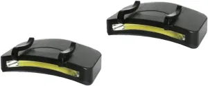 DOITOOL 4pcs Mini Clip Light Cob Clamp Headlamp for Outdoor Activities Hands Portable Lighting for Hiking Camping Fishing and More Without Battery