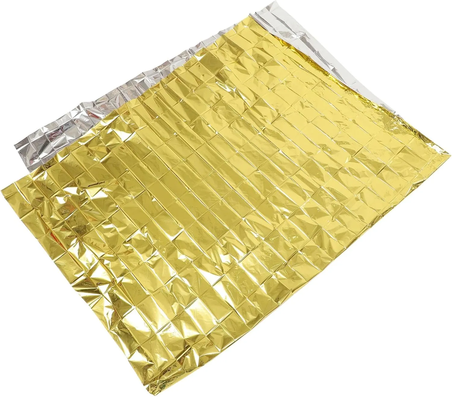 Double-Sided Emergency Thermal Blanket Waterproof Windproof Sunproof for Hiking