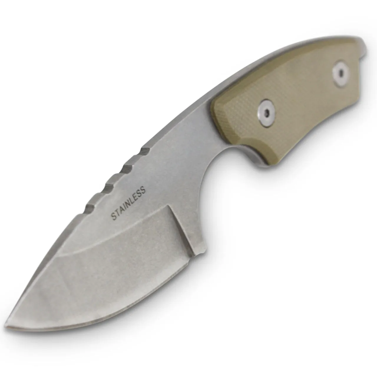 Drop Point Fat Boy Neck Knife 120mm