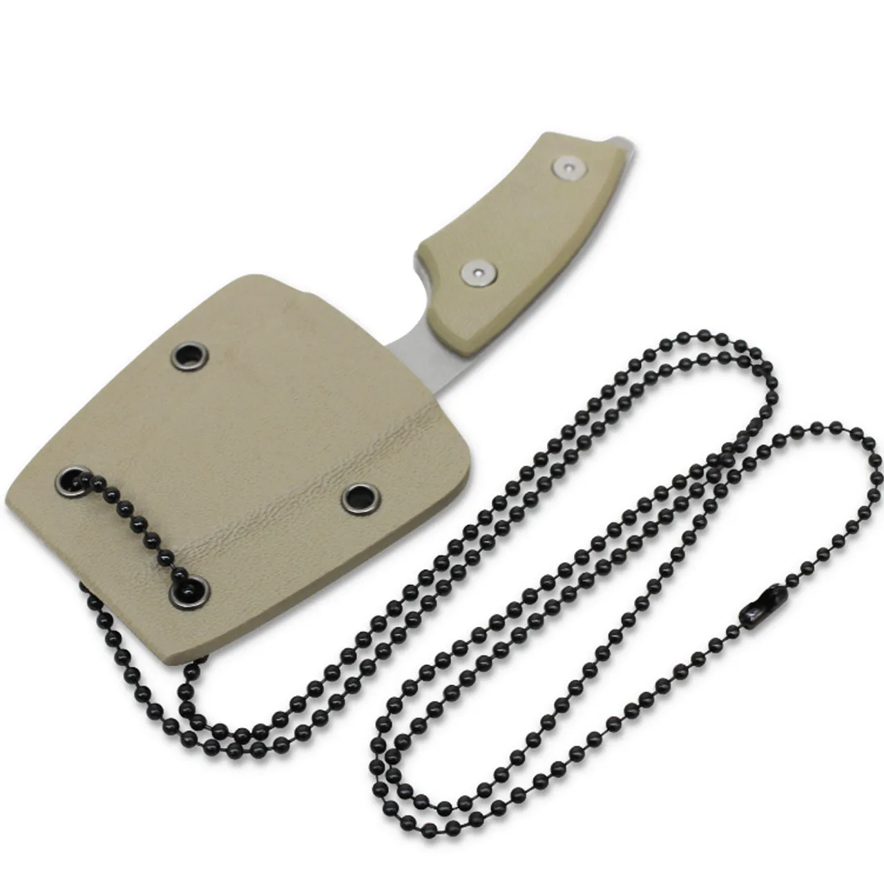 Drop Point Fat Boy Neck Knife 120mm
