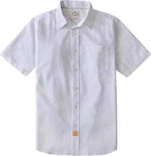 Dubinik® Mens Short Sleeve Button Down Shirts 100% Cotton Plaid Men's Casual Button-Down Shirts with Pocket