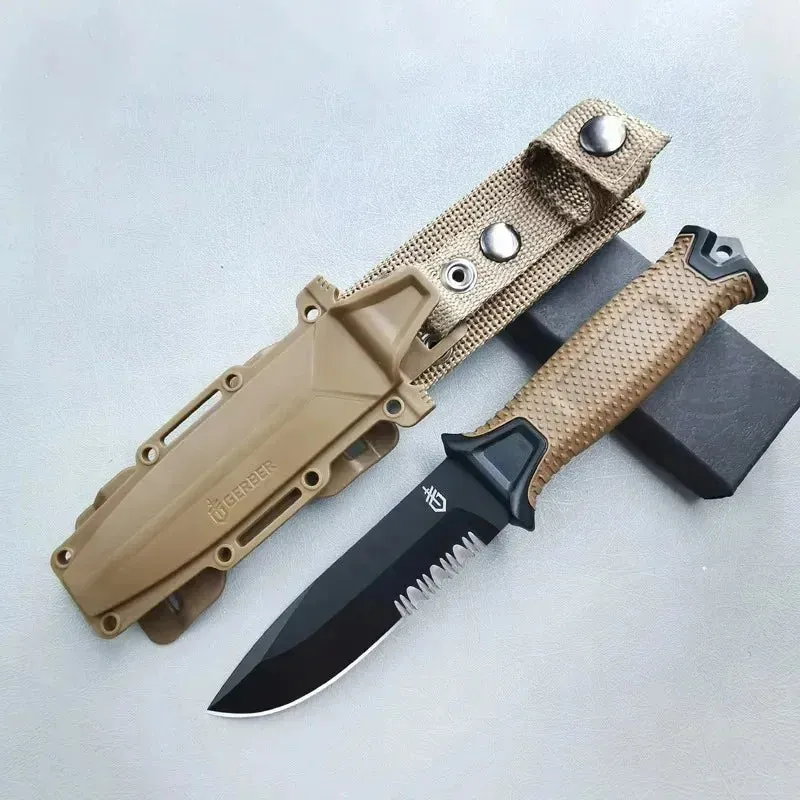 EDC Self-Defense Survival Knife, Military Grade