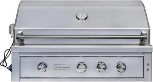 EdgeStar GRL420IBBNG 89000 BTU 42 Inch Wide Natural Gas Built-In Grill with Rotisserie and LED Lighting