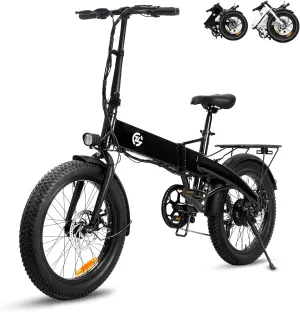 Electric Bike for Adults 750W Motor Foldable Bikes Up to 24 MPH 43 Miles Long Range Ebike for Adult 48V 10.4Ah Removable Battery 20" Fat Tire 5 Speed Modes EBike ZL2006 UL 2849