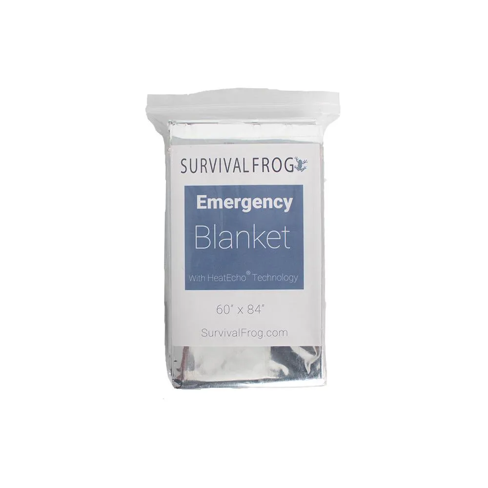 Emergency Survival Blanket – Heat Reflecting Space Blanket by Frog & CO