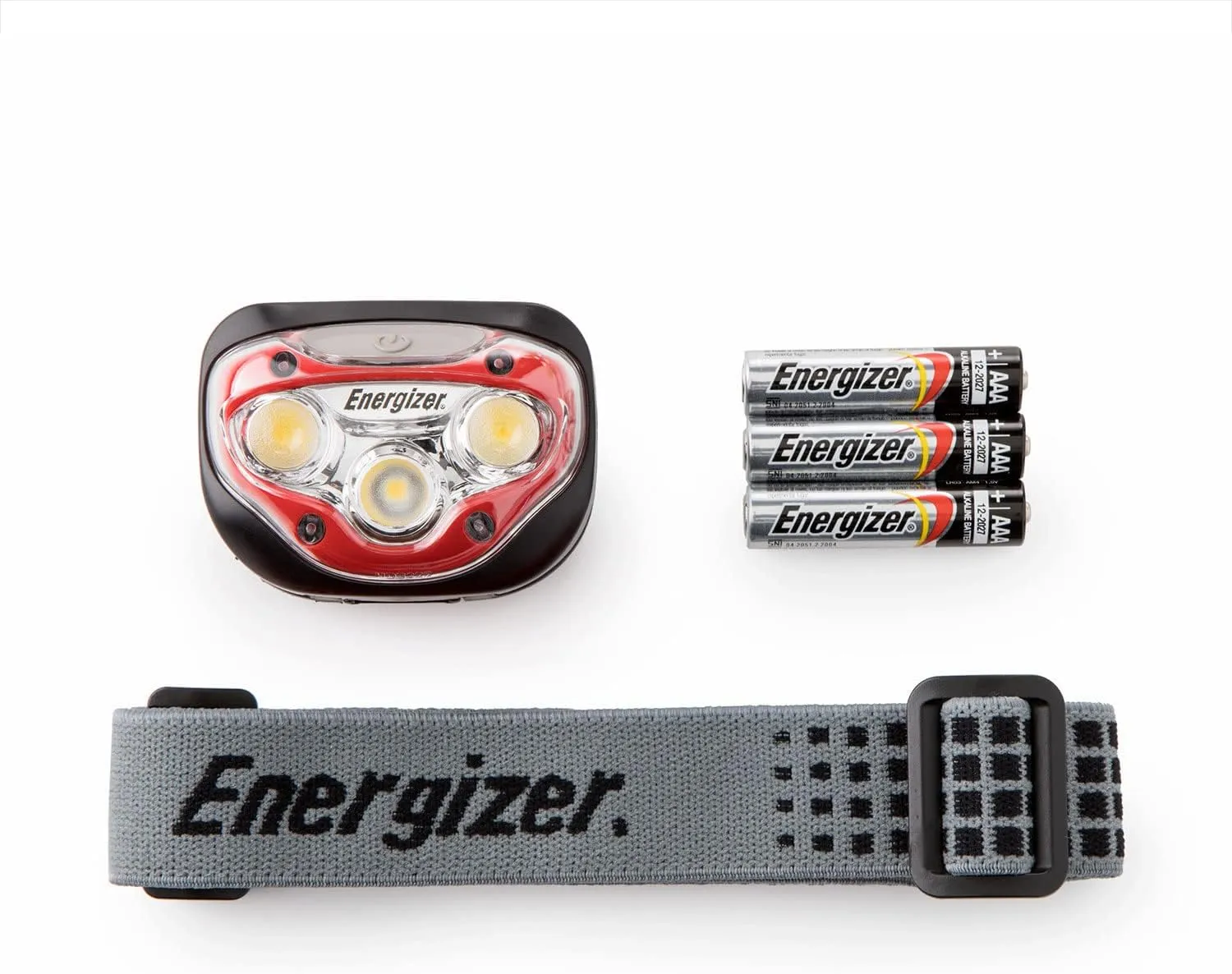 Energizer Industrial Headlamp, Water Resistant Bright LED Headlamp for Hard Hat, Durable Work Light, Batteries Included, Pack of 1