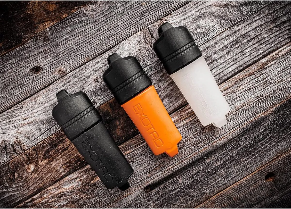 EXOTAC - fireSLEEVE Waterproof Lighter Holder Case No Lighter Included (Black)