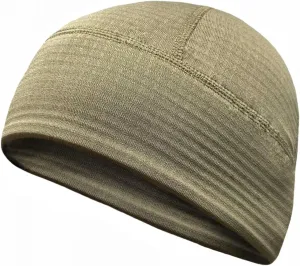 Fahrenheit Polartec Power Grid Tactical Beanie Hat – Lightweight Fleece Watch Cap for Cold Weather, Military, Outdoor (Khaki)