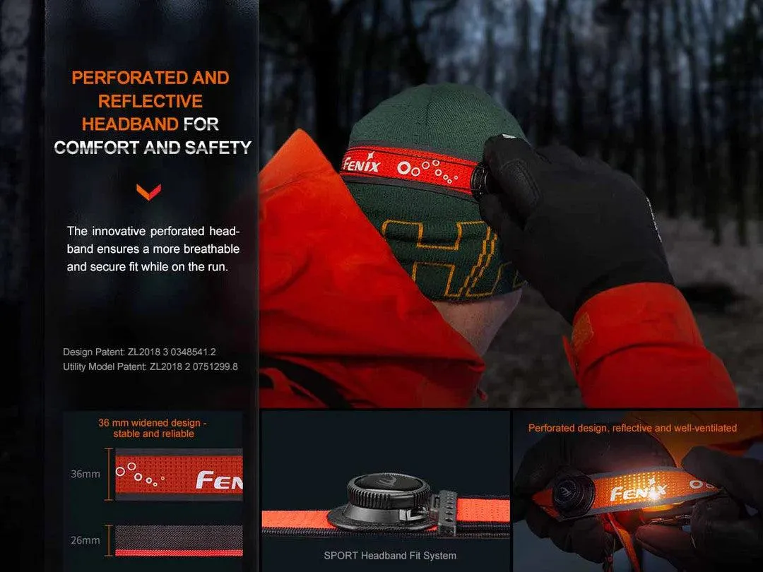 Fenix HL32R-T Rechargeable Headlamp (800 Lumens)