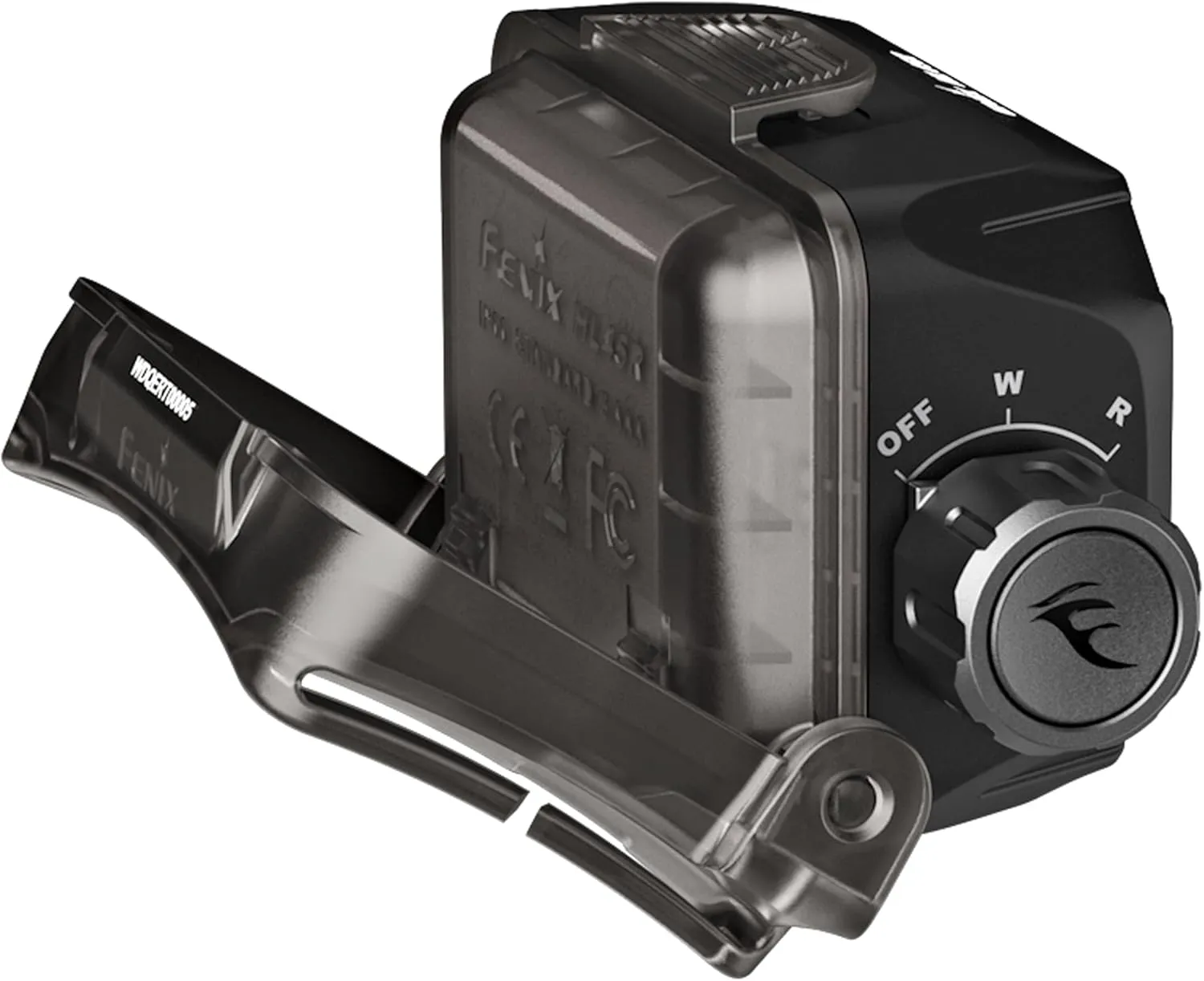 fenix HL45R Rechargeable Focusing Headlamp Outdoor/Work/Multi-Purpose | 1000 Lumens | 220m | 124 Hrs Max | White Focusing Main Beam, Supporting Red Beam, Rotary Control | IP66
