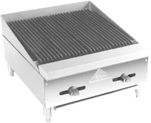 FHP18-1.5LB Gas Countertop Lava Rock Char Broiler