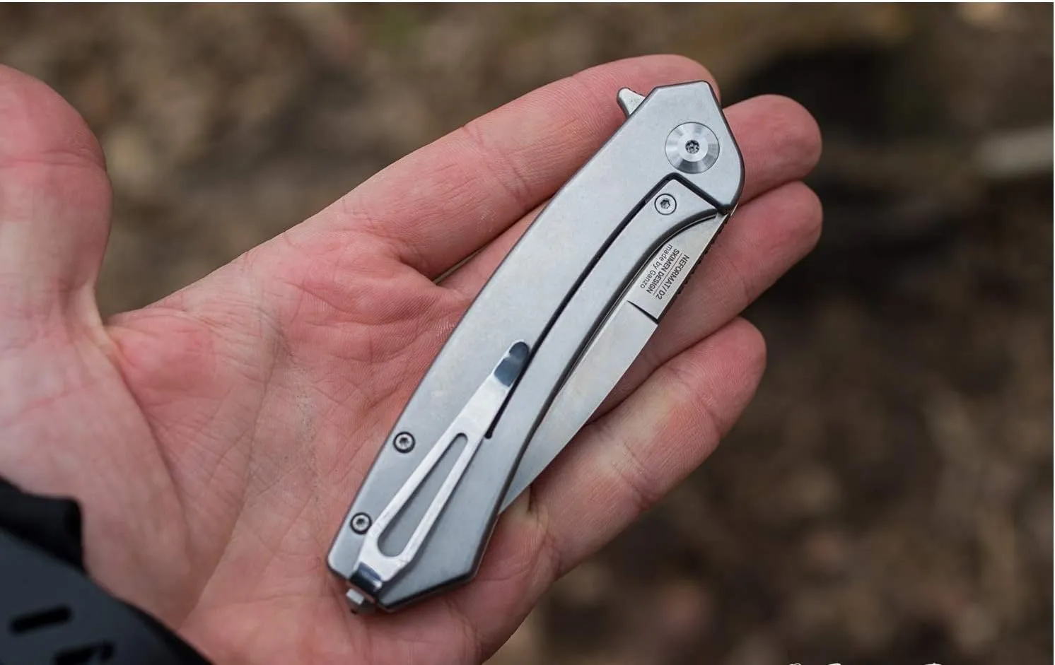 Firebird GANZO Adimanti Skimen Pocket Folding Knife Carbon Fiber Handle with Clip and Glass Breaker D2 Steel Blade Hunting Fishing Camping Outdoor EDC Knife (CF Black)