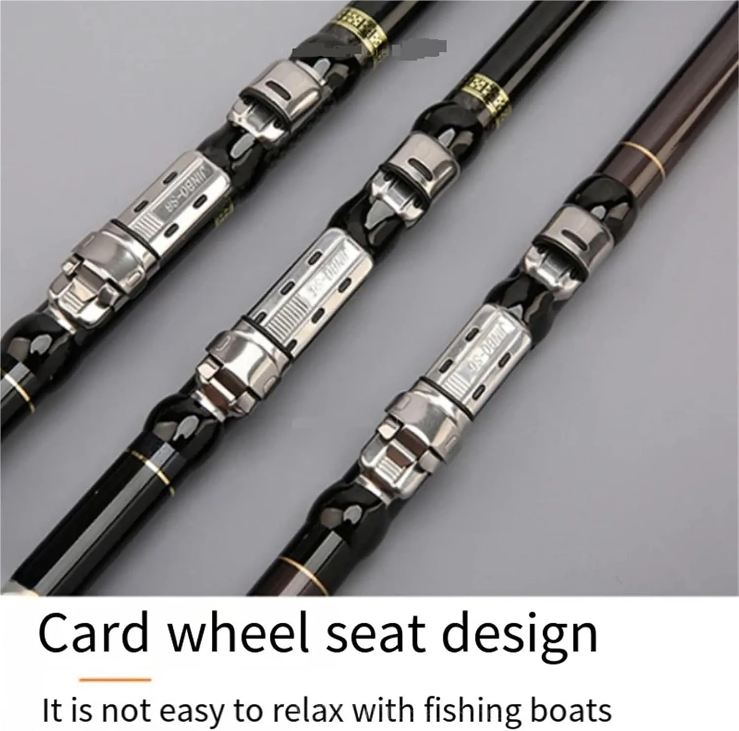 Fishing Rod 4.5M,5.4M,6.30M,7.2M Adjustable Positioning Fishing Rod Telescopic Portable 40T Carbon Fishing Spinning Ultra Light Hard Rock Rod