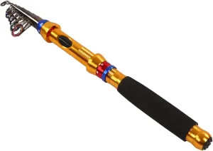 Fishing Rod Telescopic, High Sensitivity Lightweight Resistant for Seawater and Freshwater Anglers