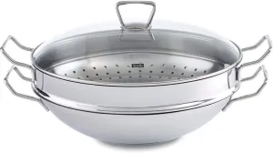 Fissler Nanjing Wok w/ Steamer Basket 35cm